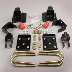 Flip Kit, 4-5 in. Drop, Steel, Black Powdercoated, Chevy, GMC, Pickup, RWD, Kit