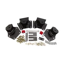 Rear Shackle Kit, 4 in. Lowered Ride Height, 2.5 in. Spring Width, Dodge, Pickup, Kit