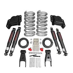 Suspension Lowering Kit, Nitro Drop 2 Shock Absorbers, Chevy, GMC, Kit