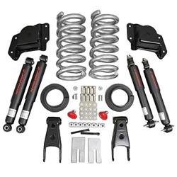 Lowering Kit, 3 in. Front, 4 in. Rear, Chevy, GMC, Pickup, Standard Cab, RWD, Kit