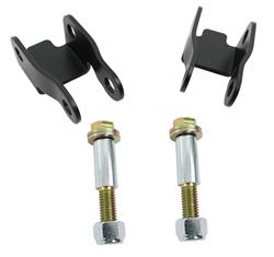 Shock Extensions, Steel, Rear Shock, Black, Chevy, GMC, Pair