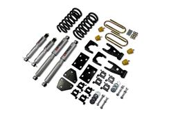 Lowering Kit, 2 in. Front, 5 in. Rear, Dodge, Pickup, RWD, Kit