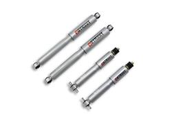 Shocks and Struts, Street Performance Shock Kits, Stock/Lowered Ride Height, 0.00-5.00 in. Lowered Range, Front and Rear, Chevrolet, GMC, Set of 4