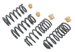 Lowering Kit, Coil Springs, 2 in. Front, 4 in. Rear, Quad and Crew, Dodge, Kit