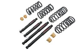 Lowering Kit, Coil Springs, Nitro Shocks, 2 in. Front, 4 in. Quad and Crew, Rear, Dodge, Kit