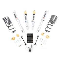 Lowering Kit, Springs, Street Performance Shocks, 4 in. Rear, Dodge, Ram, Quad/Crew Cab, 4WD, Kit