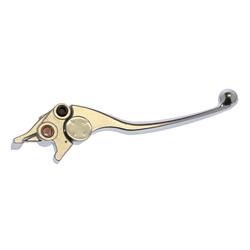 Brake Lever, Aluminum, Polished, Kawasaki, Suzuki, Yamaha, Each