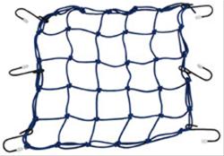 Cargo Net, Stretch, Nylon, Blue, 13 in. Width, 13 in. Length, Each