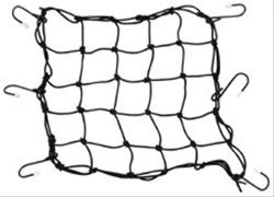 Cargo Net, Stretch, Nylon, Black, 13 in. Width, 13 in. Length, Each