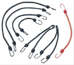 Bungee Cords, Heavy-Duty, 24.00 in. Length, Steel Hooks, Three hook Design, Each