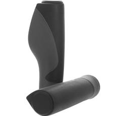 Grips for E-Bike, BLACK & GREY ERGO GRIPS BM