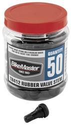 VALVE STEM TR412 RUBBER TUB/50