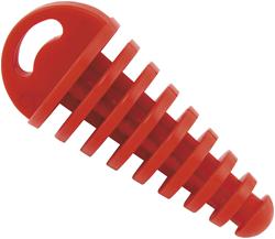 Muffler Plug, Rubber, 2-Stroke, Orange, Each