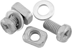 Battery Hardware, B-06, 6x12.0mm Bolt, Rectangle Nut, Kit