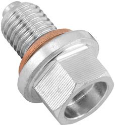 Oil Drain Plug, Magnetic, Steel, Gasket, 16mm x 1.50 RH Thread Size, BMW, Each