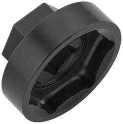 Fork Cap Nut Socket, Steel, Black Oxide, 50 mm., Each