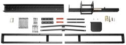 Motorcycle Rack, Carrier, 1 Motorcycle Capacity, 500 lbs. Capacity, Steel, Black Powdercoated, 2 in. Receiver Size, Each