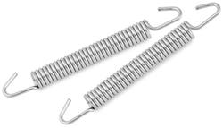 Exhaust spring EXHAUST SPRINGS 75MM PR BM SIL