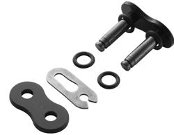 Drive Chain Connecting Links, Master Link, 530 BMOR, Series Motorcycle Chain Clip Link, Black, Each