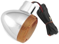 Turn Signal, OEM, Front Right, Round, Incandescent, Amber Lens, Clear Bulb, for use on Honda®, Each