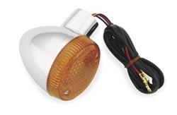 Turn Signal, OEM, Front Left, Round, Incandescent, Amber Lens, Clear Bulb, for use on Honda®, Each