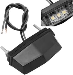 License Plate Light, Super White, 12 V, Kit