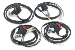 Kill Switch, OEM Replacement, Push Button Style, Black, Handlebar Mounting Location, Suzuki, Each