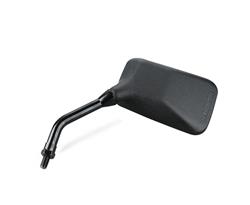 Mirror, Superbike GX, Left Side, Custom, Flat, Rectangular, Manual Adjustment, Black Housing, Each