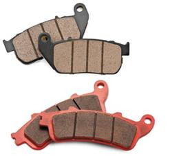 Brake Pads, Semi-Metallic, Yamaha, Front, Set