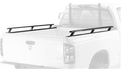 Bed Side Rails, Steel, Black Powdercoated, Dodge, Pair