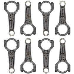 Connecting Rods, Forged 3-Pocket Beam, 6.125 in. Length, ARP2000 Bolts, 692g, Chevy LS Engines/Gen V LT, Set