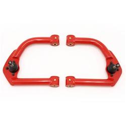 Control Arms, Tubular, Front, Upper, Steel, Red Powdercoated, Chevy, Pontiac, Pair