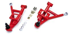 Control Arms, Tubular, Front, Lower, Steel, Red Powdercoated, Chevy, Pontiac, Pair