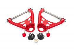 Control Arms, Tubular, Front, Upper, Steel, RedPowdercoated, Buick, Chevy, Oldsmobile, Pontiac, Pair