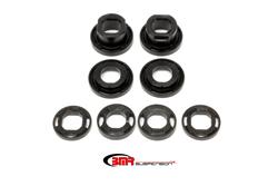 Rear Cradle Bushings, Black, Polyurethane, Pontiac, Kit