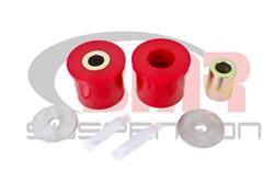 Control Arm Bushings, Inner, Rear Upper, Black, Polyurethane, Kit