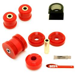 Bushings, Front Suspension, Polyurethane, Red, Chevy, Kit