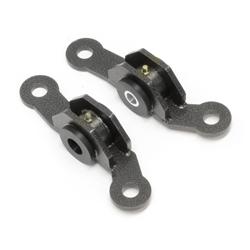 Control Arm Bushings, Upper Rear, Delrin, Black, Chevy, Pontiac, Kit