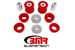 Cradle Bushings, Rear, Polyurethane, Red, Ford, Kit