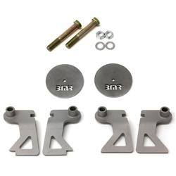 Shock Mount, Coilover, Conversion, Front Upper, Steel, Red Powdercoated, Chevy, Pontiac, Kit