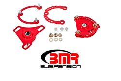 Wheel Alignment Kit, Caster/Camber Plates, Red Powdercoated, Ford, Pair