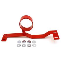 Driveshaft Safety Loop, Bolt-On, Red Powdercoated, Steel, Chevy, Pontiac, Each