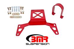 Driveshaft Safety Loop, Bolt-On, Red Powdercoated, Steel, Front, Ford, Each