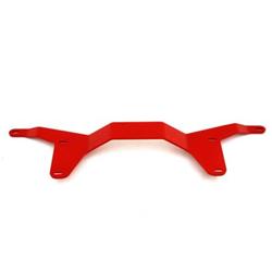 Tunnel Braces, Red Powdercoated, Steel, Ford, Each