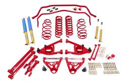 Suspension Package, Level 2, Lowering, Coil Springs, Shocks/Struts, Sway Bars, Buick, Chevy, Olds, Pontiac, Kit