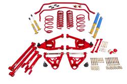 Suspension Handling Package, Level 2, Red Powdercoated, Buick, Oldsmobile, Pontiac, Kit