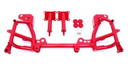 K-Member, Chromoly, Red Powdercoated, Motor Mounts, Chevy, Pontiac, 5.7L LS, Kit