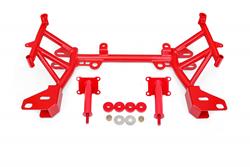 Red, 1993-2002 4th Gen F-Body, K-member, low mount turbo, LS1 motor mounts, std rack mounts