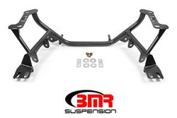 K-member, coilover version, motor plate version, Black Hammertone, 1996-2004, New Edge Mustang