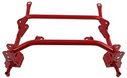 K-Member, Steel, Black Red Powdercoated, Ford, Each